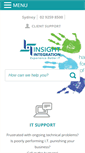 Mobile Screenshot of insightintegration.com.au